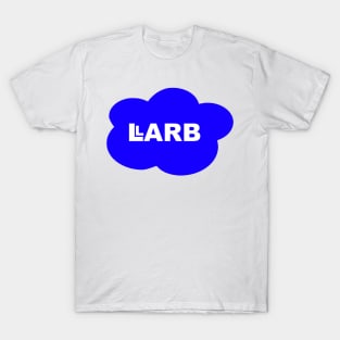 Blue LARB Studios Cloud | LARB Studios & Abelia Rose T-Shirt